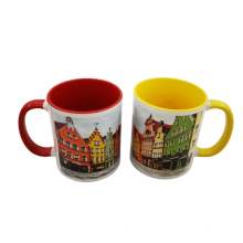 Bestverkaufte kostenlose Proben Custom Designs Tassen 11oz Kaffee Steinzeug Keramik Becher für Sublimation